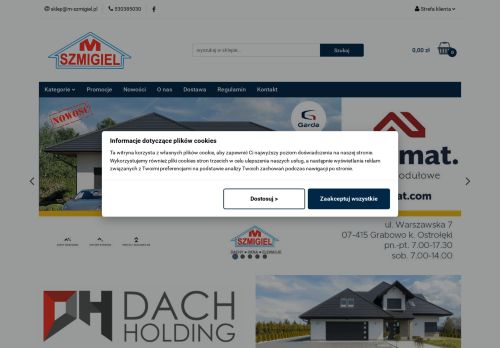 SZMIGIEL DACHY SPÓŁKA Z OGRANICZONĄ ODPOWIEDZIALNOŚCIĄ